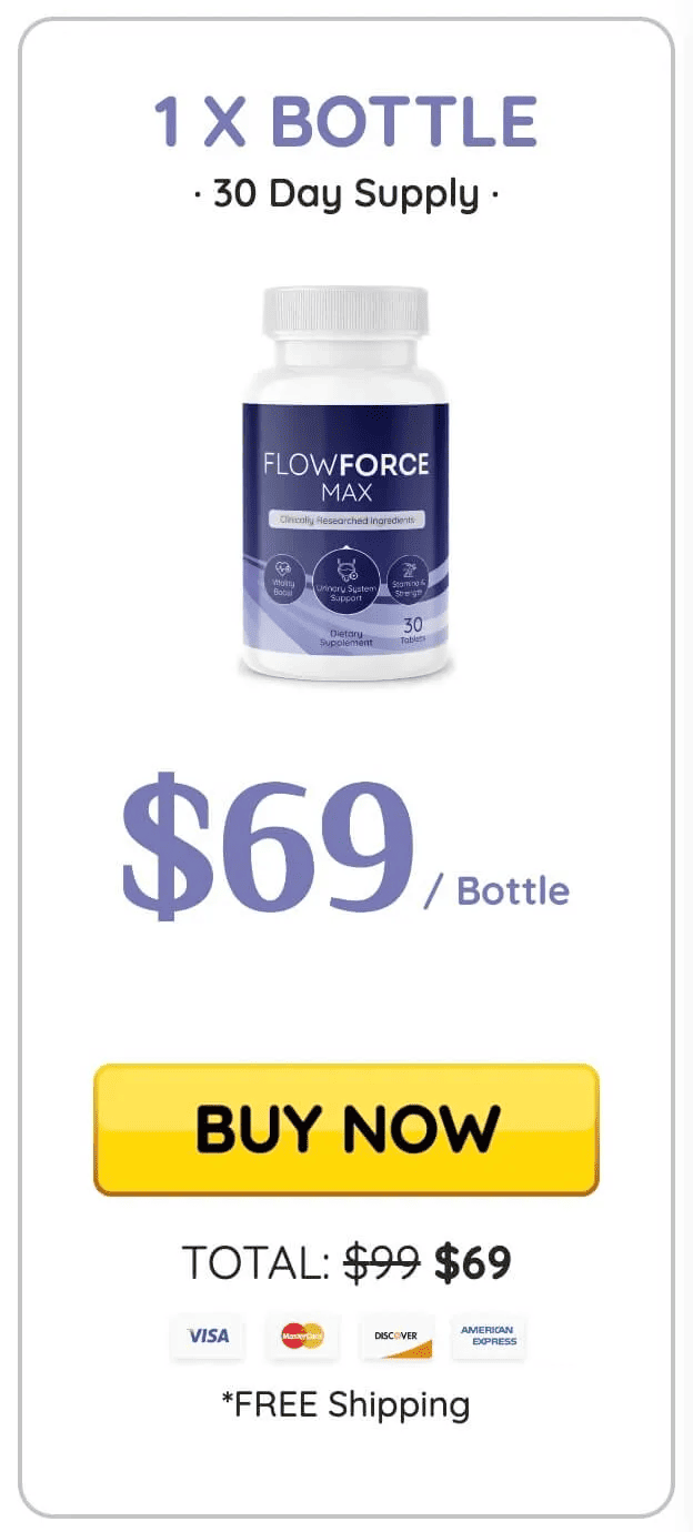 get flowforce max - 1 Bottle